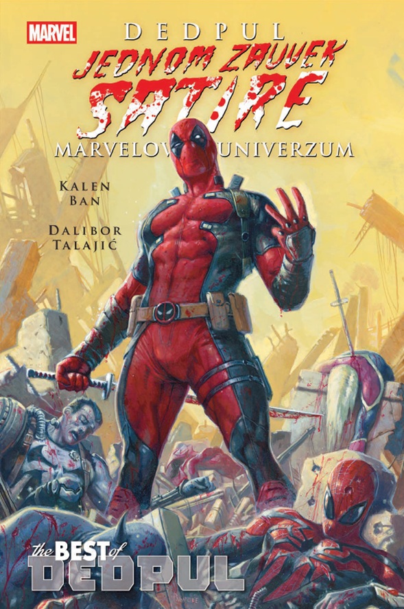 Dedpul jednom zauvek satire Marvelov univerzum